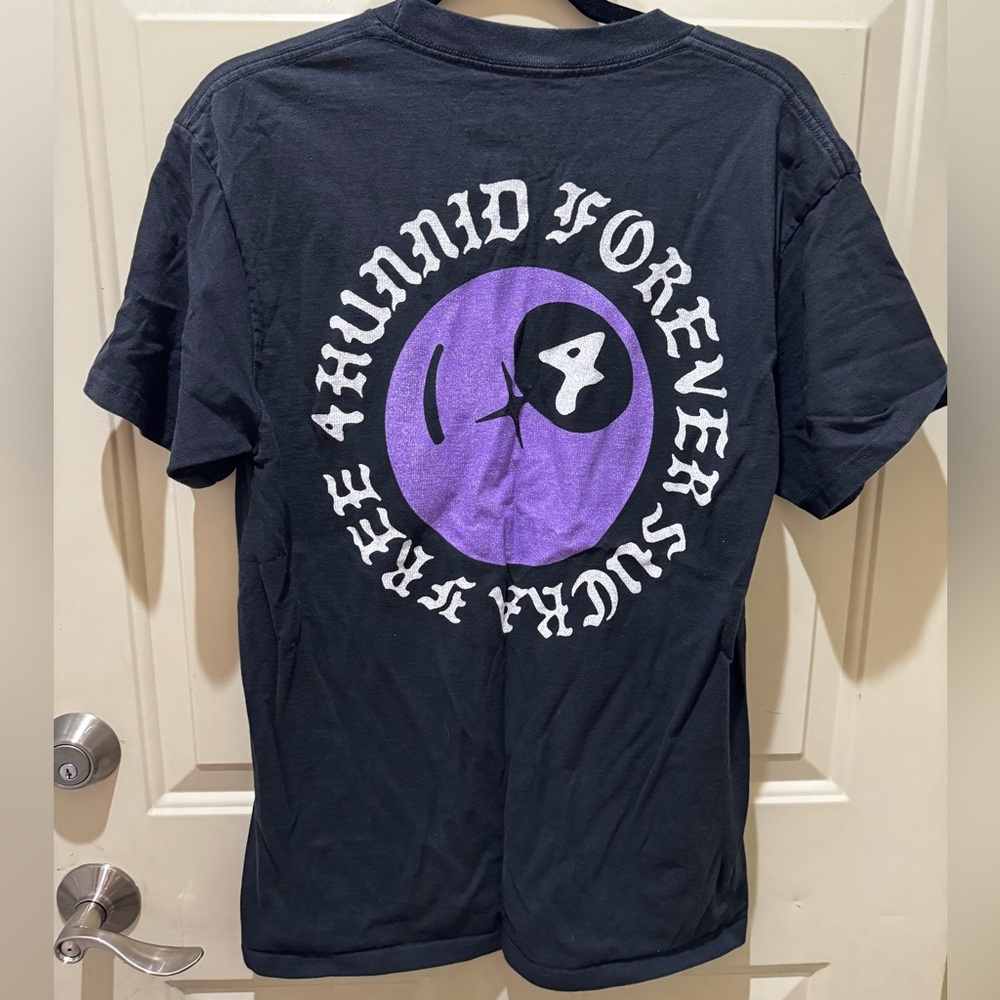 4 Hunnid Graphic Tee Shirt - Medium - Sucka Free - Black